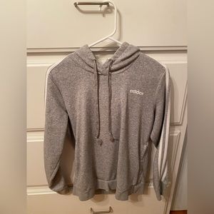 Light gray adidas hoodie